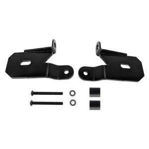Jeep Wrangler JL Light Mount Bracket Set - A-Pillar - KC HiLiTES - Black - `18-`24